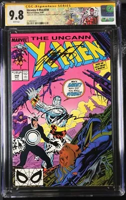 Buy X-Men #248  CGC SS 9.8 Signed By Chris Claremont, Jim Lee 1st Jim Lee X-men Art • 553.43£