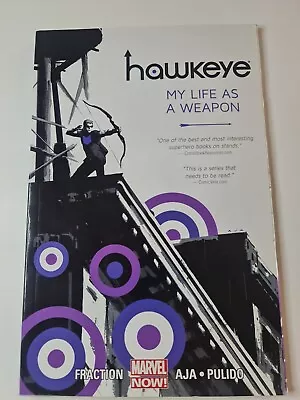 Buy Hawkeye My Life As A Weapon Vol.1 TPB Marvel Comics Fraction • 11.99£
