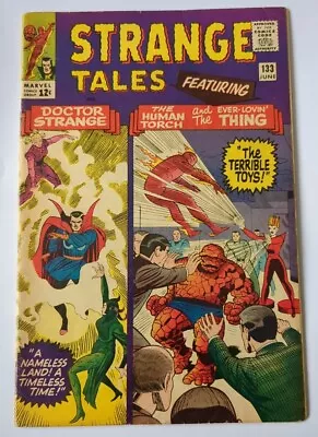 Buy Strange Tales #133 (1965) Doctor Strange, The Thing & Human Torch • 20£