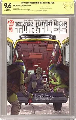 Buy Teenage Mutant Ninja Turtles #95C Wachter 2nd Printing CBCS 9.6 SS Eastman 2019 • 74.11£