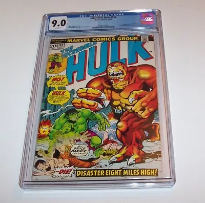 Buy Incredible Hulk #169 - Marvel 1973 Bronze Age Issue - CGC VF/NM 9.0 • 98.74£
