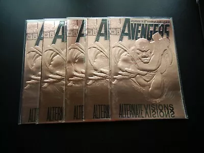Buy Avengers #360 Foil Marvel 1993 Lot Of (5) Alternate Visions 30th Anniversary • 23.18£