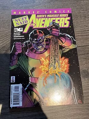 Buy Avengers #49 Kang Key Issue / Rare Nuff Said No Dialogue Issue • 7£