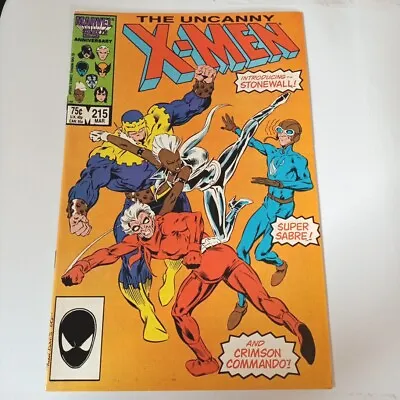 Buy  X-Men # 215  Marvel The Uncanny X-Men 1986 Glossy • 6.80£