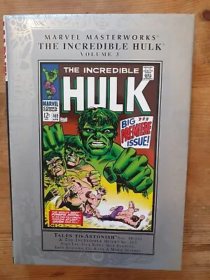 Buy Marvel Masterworks The Incredible Hulk Volume 3 (2006) First Printing HC • 45£