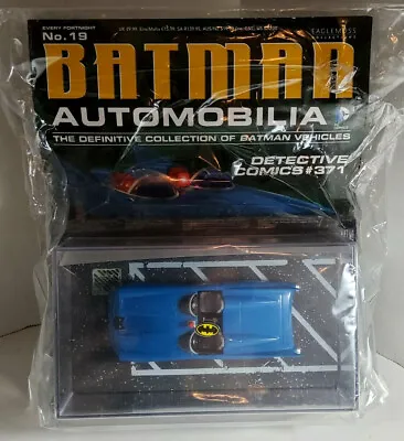 Buy Vintage Batmobile Automobilia No. 19 W/Detective Comics # 371 New In Package • 21.79£