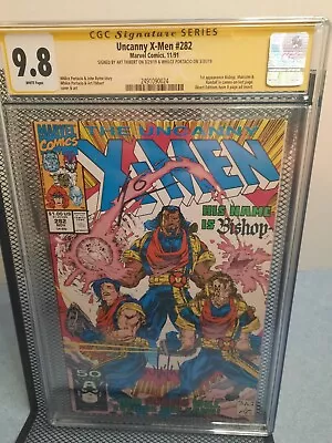 Buy Uncanny X-Men #282 CGC SS 9.8 Signed By Theibert Portacio 1 Appearance Of Bishop • 285.96£