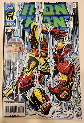 Buy IRON MAN #318 Marvel  Arctic Armor 1995 All Issues 1-332 Listed! (9.8) NM+ • 6.43£