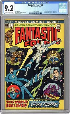 Buy Fantastic Four #123 CGC 9.2 1972 2706660003 • 204.81£