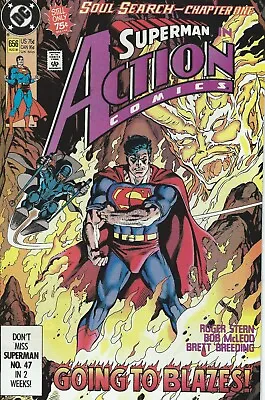 Buy DC Comics Action Comics Superman Soul Search Chapter One No 656  Aug 1990 • 7.99£