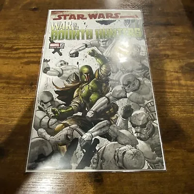 Buy Star Wars War Of The Bounty Hunters #2 * Nm+ * Kirkham Boba Fett Trade Variant • 10.31£
