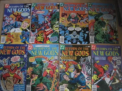 Buy RETURN Of The NEW GODS 12,13,14,15,16,17,18,19 : COMPLETE 8 ISSUE 1977 DC SERIES • 26.99£