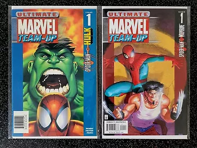 Buy Ultimate Marvel Team Up Special #1 Spider-Man Hulk Spider-Man Wolverine Bundle • 10£