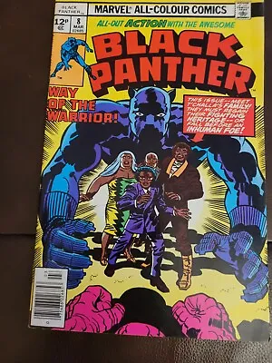 Buy Blank Panther #8 - Way Of The Warrior - March 1977 UK Version (2nd Copy) • 4.99£
