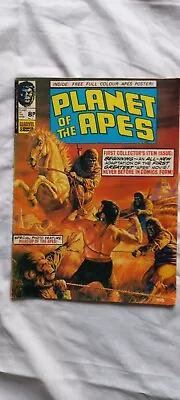 Buy Planet Of The Apes # 1 Vg Poster Included 1st Print Uk 1974 Marvel Pence • 23£