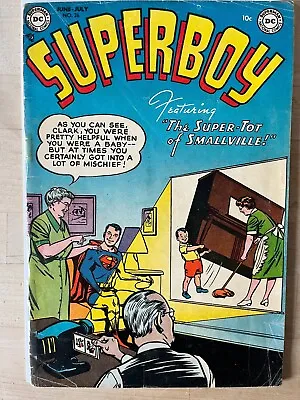 Buy Superboy #26 (DC Comics 1953) - VG - • 94.67£