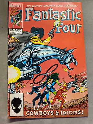 Buy Fantastic Four #272, Marvel Comics, 1984, Cameo Nathaniel Richards, FREE UK POST • 10.99£