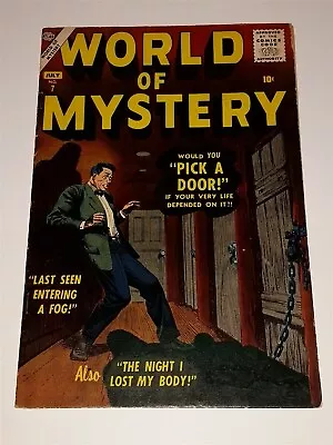 Buy World Of Mystery #7 Fn (6.0) Marvel Atlas July 1957 ** • 349.99£