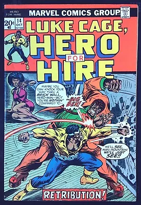 Buy LUKE CAGE, HERO FOR HIRE (1972) #14 - Back Issue • 8.99£