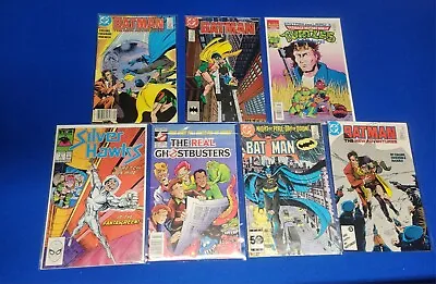 Buy Vintage Comics Silverhawks#5 Ghostbusters #23 TMNT#46, Batman #385,410, 411, 424 • 30.93£