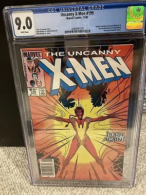 Buy Uncanny X-Men #199 CGC 9.0 1st Appearance Of Phoenix II 1st Freedom Force • 43.97£