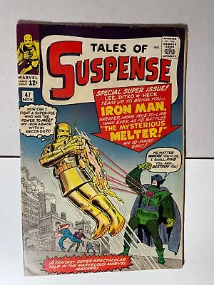Buy Tales Of Suspense #47 VG, 1963, (Iron Man),1st Melter, Free US Ship, Steve Ditko • 111.17£