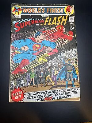 Buy World's Finest Comics #198 (3rd Superman/Flash RACE!) KEY VG 4.0 • 23.82£