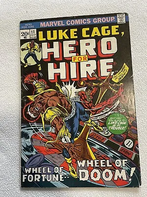 Buy Luke Cage, Hero For Hire (Marvel, 1973) #11 VG • 5.53£