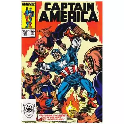 Buy Captain America (1968 Series) #335 In NM Minus Condition. Marvel Comics [q| • 8.67£