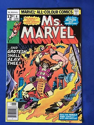 Buy Ms. Marvel #6 VFN+ (8.5) MARVEL (Vol 1, 1977) • 10£