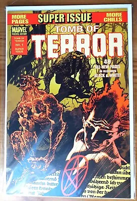 Buy Tomb Of Terror Super Issue #1 Man-Thing & Werewolf By Night MCU Marvel Comic  • 9.95£