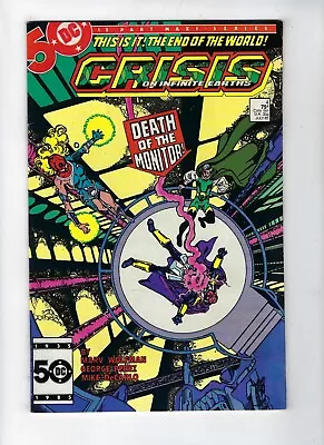 Buy CRISIS ON INFINITE EARTHS # 4 (DC Comics, Wolfman/Perez, 1985) FN/VF • 7.95£