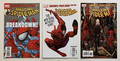 Buy Amazing Spider-Man #565 To 567 Kravens 1st Hunt All 3 Parts. Marvel 2008 VF/NM • 44.25£