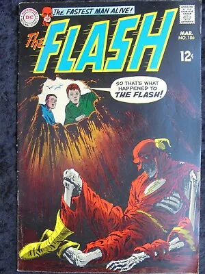 Buy The Flash #186 Dc Comics Silver Age High Grade! • 28.45£