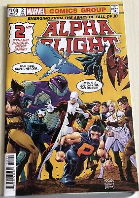 Buy Alpha Flight#2b Marvel Comic,2nd Dynamic Double, Size Issue!  2023 & Bagged • 14.97£