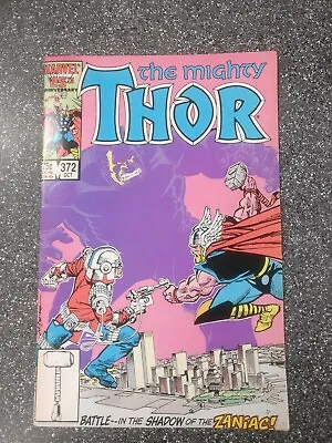 Buy The Mighty Thor #372 (1986) 1st Mention Time Variance Authority TVA • 24.99£
