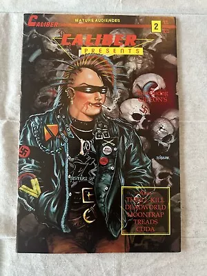 Buy Caliber Presents #2 (1989) - Signed By TIM VIGIL (Faust) - James O’Barr COVER • 55.60£