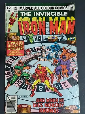 Buy Invincible Iron Man #123. 1979. Bronze Age Marvel Comic. FN. • 4.75£