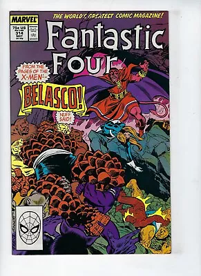 Buy FANTASTIC FOUR # 314 (The Scenic Route - BELASCO App. May 1988) NM • 3.95£
