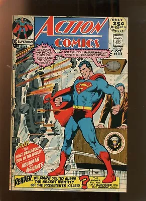 Buy Action Comics #405 (9.2) The Presidents Killer 1971 • 24.05£