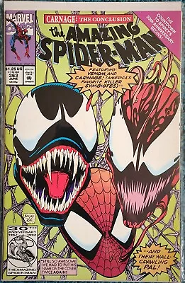 Buy The Amazing Spider-Man #363 Marvel Comics 1992 Spiderman Carnage Venom • 45£