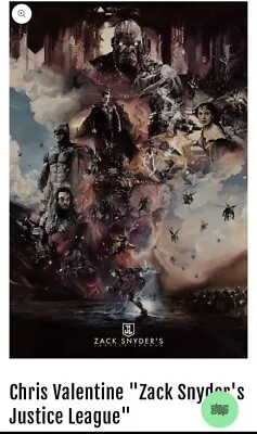 Buy Bottleneck Gallery  Zack Snyder’s Justice League 102/250￼ 34x36 JL🗯️ • 65.41£