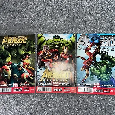 Buy Bundle 3 Avengers Assemble Issue 9-11 Mint Condition • 3.50£