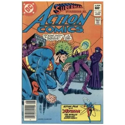 Buy Action Comics (1938 Series) #532 Newsstand In Very Fine Condition. DC Comics [v` • 5.89£