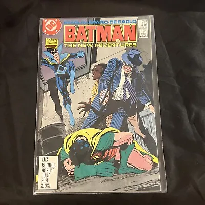 Buy Batman #416 DC Comics Feb 1988 The New Adventures! White Gold And Truth! • 5.03£