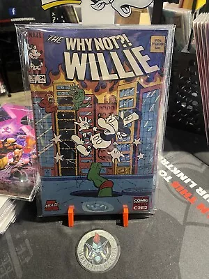Buy Why Not?! Willie 1 Amazing Willie Rampage Homage C2E2 Ltd 300 Ships 4/30 • 47.08£
