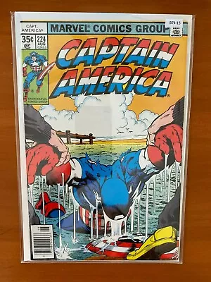 Buy Marvel Comics Group Captain America 224 - Comic Book B74-15 • 10.30£