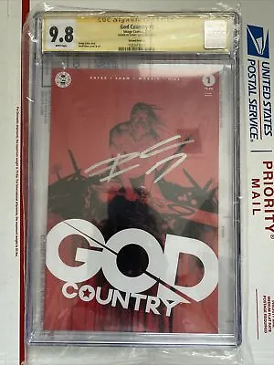 Buy God Country #1 CGC 9.8🔥🔥Signed CATES! Optioned! Movie! 2ND Print • 157.66£