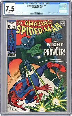 Buy Amazing Spider-Man #78 CGC 7.5 1969 3990890001 • 401.57£