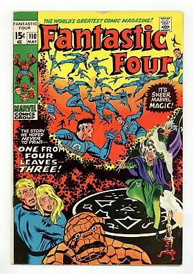 Buy Fantastic Four #110 GD+ 2.5 1971 • 24.13£